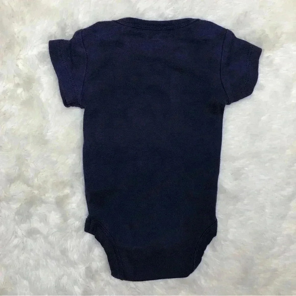 Gerber Onesie  Diaper Shirt Space Alien Blue Size Newborn - Picture 10 of 16